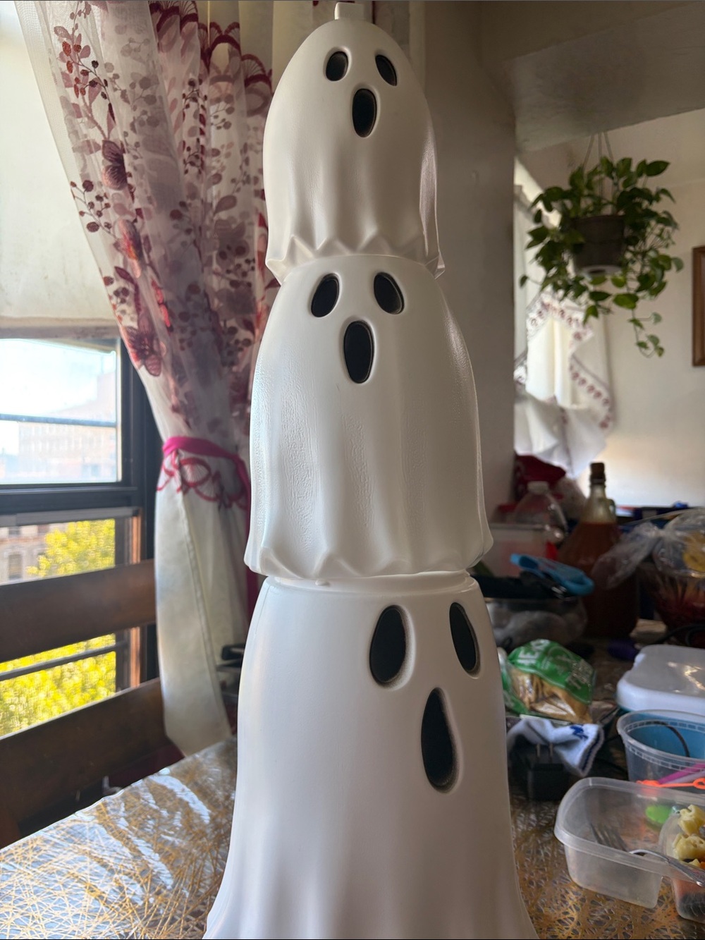 Hallmark White Stacked Ghost Costume Toppers - Set of 3